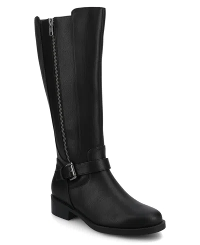 Journee Collection Women's Yasmina Round Toe Casual Boots