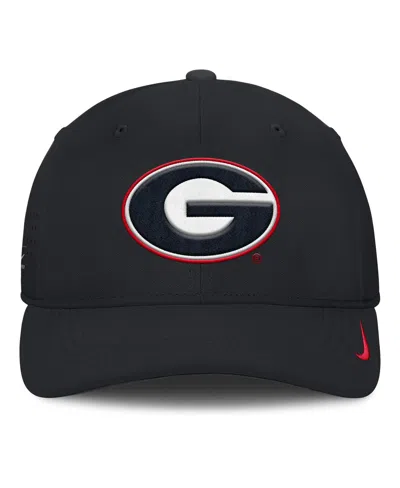 Nike Men's Black Georgia Bulldogs 2025 On-field Gameday Performance Flex Hat