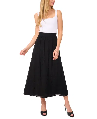 Vince Camuto Textured Midi Skirt