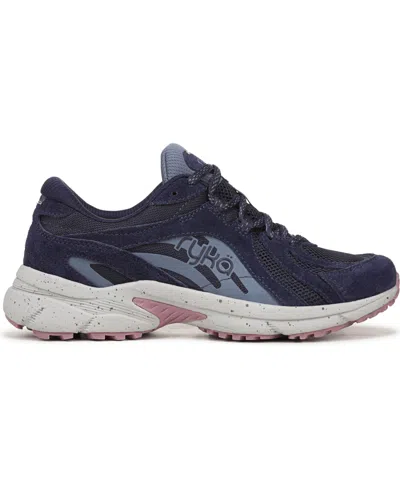 Ryka Women's Skylift Tr Trail Walking Sneakers In Blue