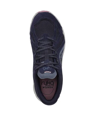 Ryka Women's Skylift Tr Trail Walking Sneakers In Blue