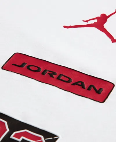 Jordan Big Boys 23 Stacked Graphic Short-sleeve T-shirt In Blue