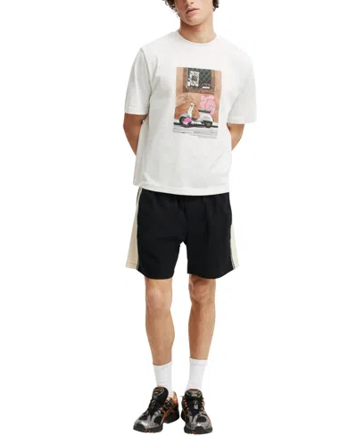 Cotton On Cropped Fit Graphic T-shirt In White