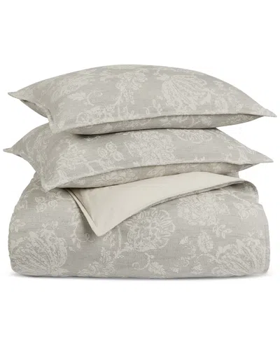 Charter Club Jacobean Chenille 3-pc. Comforter Set, Full/queen, Exclusively At Macy's