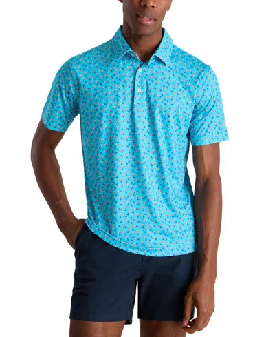 Chubbies Men's The Shaken, Not Stirred Performance Polo Shirt In Multi