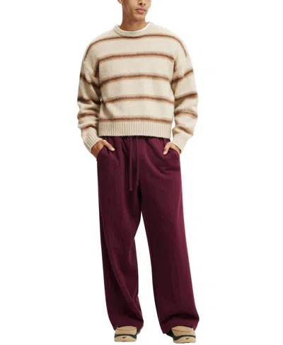 Cotton On Men's Super Baggy Sweatpants In Burgundy