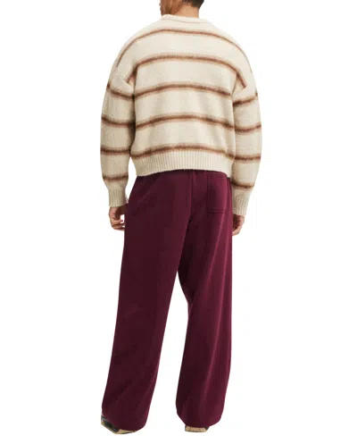 Cotton On Men's Super Baggy Sweatpants In Burgundy