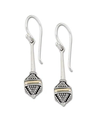 Samuel B. 18k Over Silver Beaded Earrings