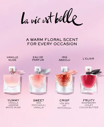 Lancôme La Vie Est Belle Vanille Nude Eau De Parfum, 3.4 Oz., First At Macy's