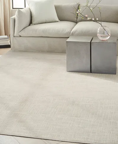 Calvin Klein Ck079 Notes Not02 5'2"x7'2" Area Rug In Neutral