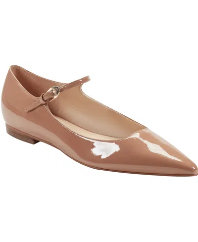 Marc Fisher Ltd Women's Trella Pointy Toe Mary Jane Flats