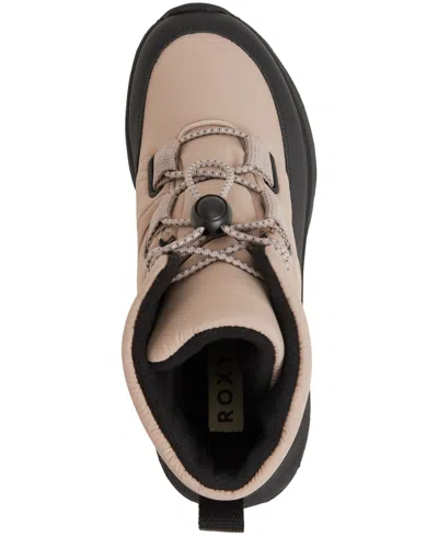 Roxy Women's Everest Snow Lace Up Boots In Brown