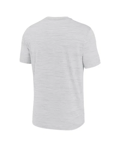 Nike Men's Ash New York Jets Blitz Velocity Modern Performance T-shirt In Gray