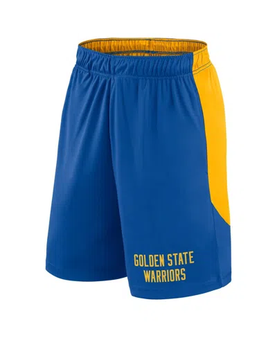 Logo Athletic Men's Royal Golden State Warriors Launch Performance Shorts
