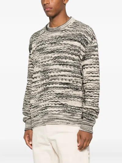 Axel Arigato Men Crew Neck Sweater In White