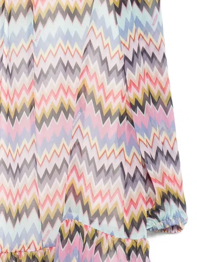 Missoni Zigzag-pattern Dress In Multi