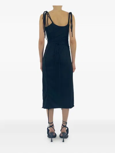 Ottolinger Multi-strap Cut-out Dress In Black