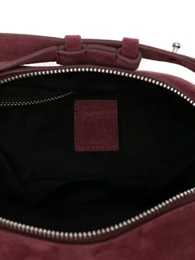 Federico Cina Suede Curved-shape Shoulder Bag