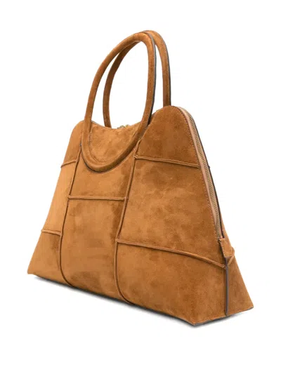 Staud Suede Panelled Tote Bag