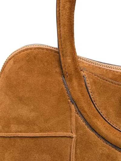 Staud Suede Panelled Tote Bag