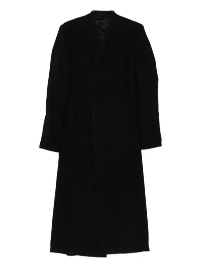 Rick Owens Overlap-seam Wool Coat