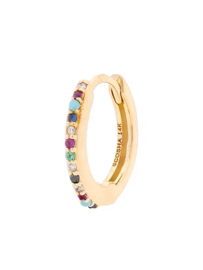 Scosha 14k Yellow Gold Multi-stone Earrings