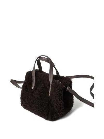 Brunello Cucinelli Shearling Tote Bag