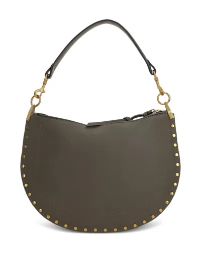 Isabel Marant Oskan Half-moon Studded Tote Bag