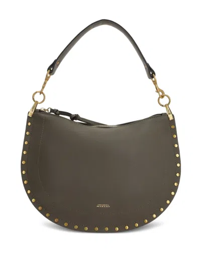 Isabel Marant Oskan Half-moon Studded Tote Bag