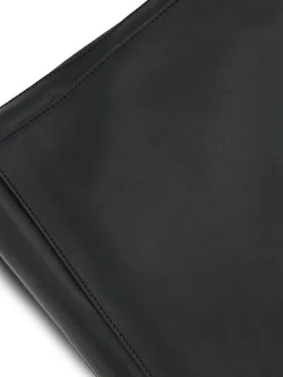 The Row Square Shoulder Bag In Black