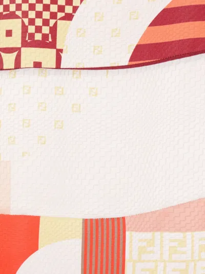 Fendi Abstract-print Mini Dress