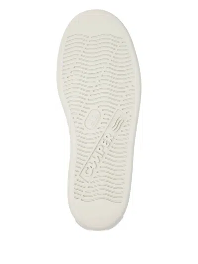 Camper Runner Four Leather Suede Sneakers In Animal Print