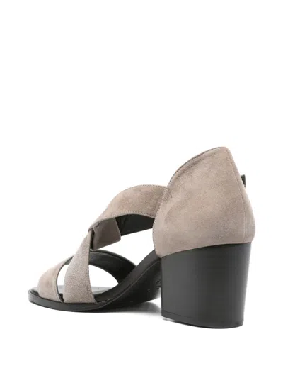Megumi Ochi Crossover Block-heel Sandals