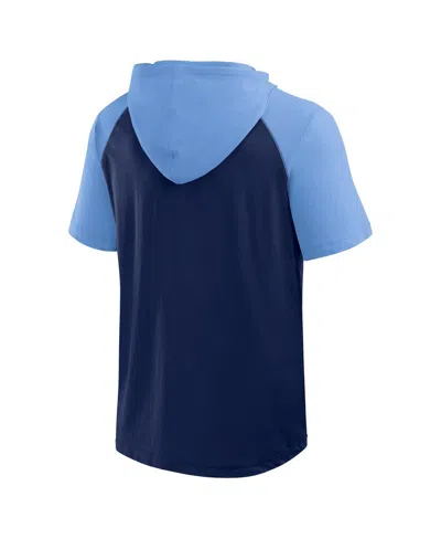 Logo Athletic Men's Navy Tennessee Titans Prime Hoodie T-shirt