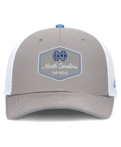 Nike Men's Gray North Carolina Tar Heels Rise Legacy Adjustable Trucker Hat