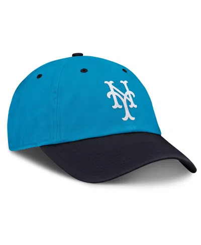 Nike Men's Blue/navy New York Mets Neon 90s Club Adjustable Hat