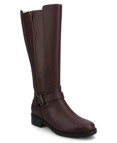Journee Collection Women's Yasmina Round Toe Casual Boots