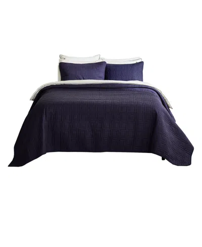 Lacoste Logo Cotton 3-pc. Quilt Set, King