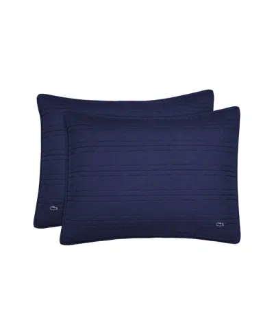 Lacoste Logo Cotton 3-pc. Quilt Set, King
