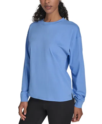 Calvin Klein Performance Women's Long-sleeve Crewneck T-shirt