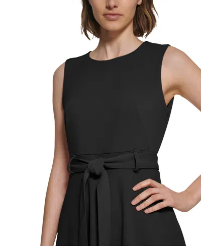 Calvin Klein Women's Sleeveless Midi A-line Dress