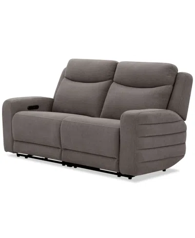 Macy's Kristyan 2-pc. Fabric Sofa With 2 Power Motion Chairs, Exclusively At