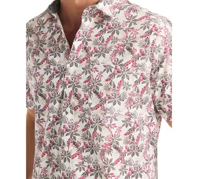 Nautica Mens Printed Short-sleeve Shirt In Multi