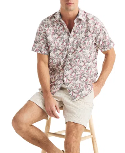 Nautica Mens Printed Short-sleeve Shirt In Multi