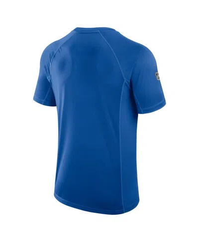 Fanatics Men's Royal New York Islanders Authentic Pro Rink Tech T-shirt In Blue