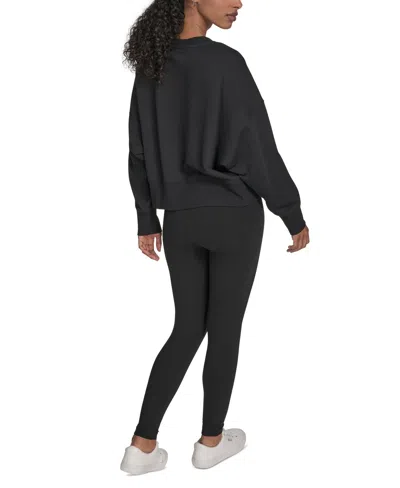 Calvin Klein Performance Women's Mini Triple Logo Pullover Sweatshirt