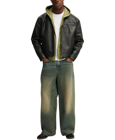Cotton On Cropped Zip Up Hoodie In Green