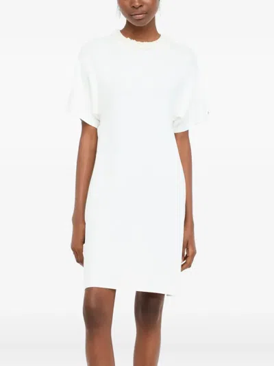 Liu •jo Dress With Sequins In White