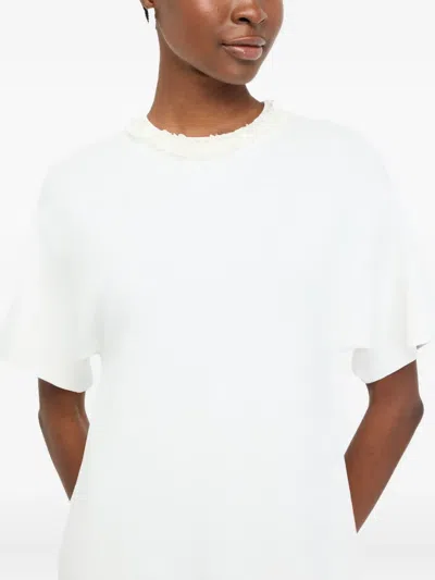 Liu •jo Dress With Sequins In White