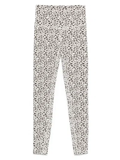 Varley Move Leopard-print Leggings In Black